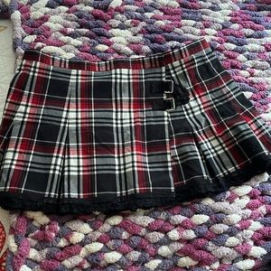 Studio Y plaid skirt.